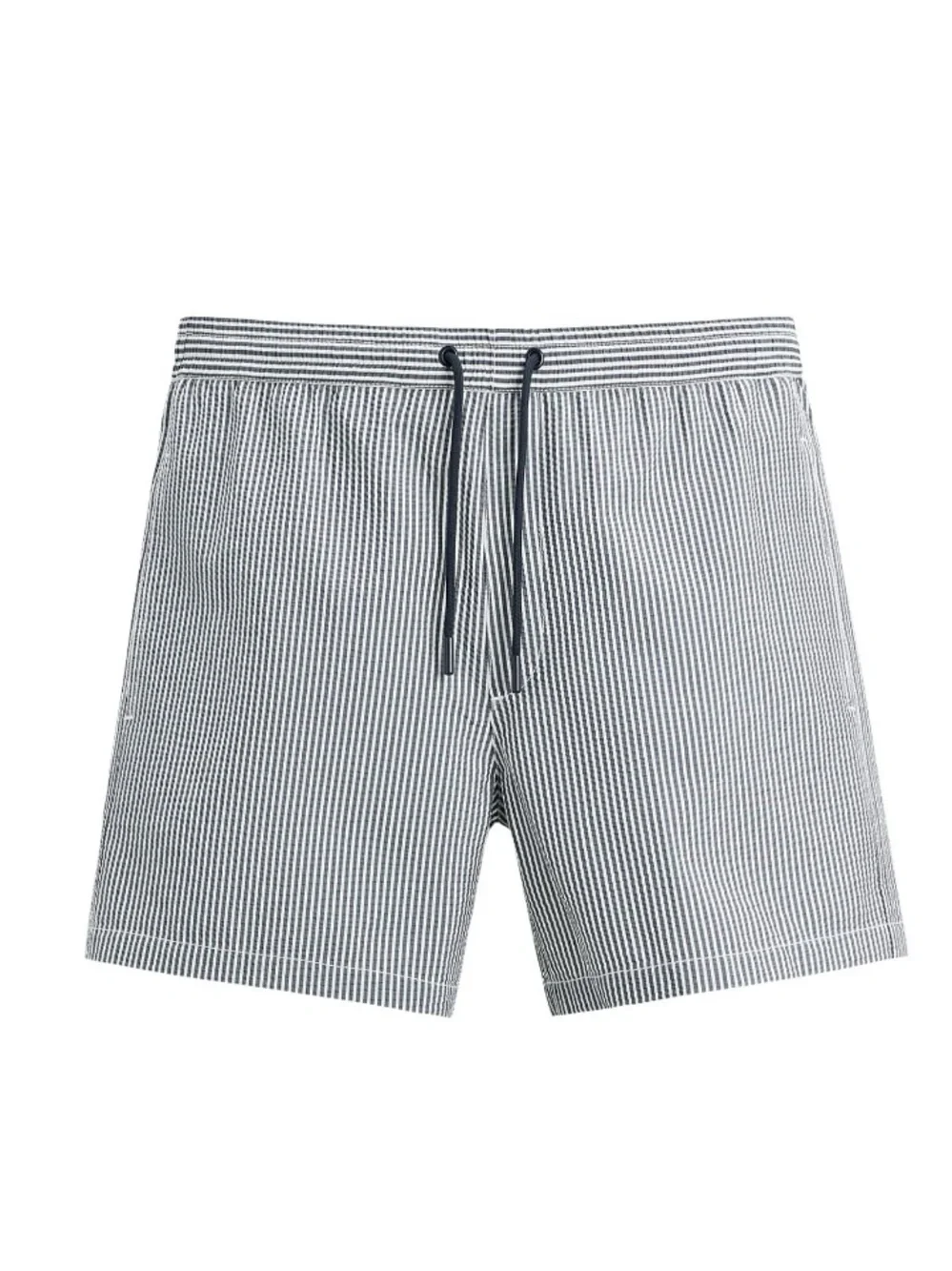 Men's Seersucker Drawstring Swimsuits